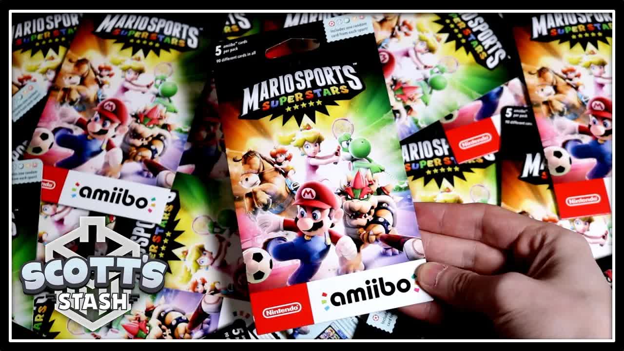 Opening 'Mario Sports Superstars' amiibo Cards